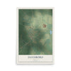 Davisboro, Georgia map print, 12" x 18" Archival Matte Print mockup