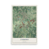 Fairburn, Georgia map print, 12" x 18" Archival Matte Print mockup