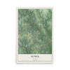 Homer, Georgia map print, 12" x 18" Archival Matte Print mockup