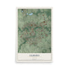 Lilburn, Georgia map print, 12" x 18" Archival Matte Print mockup