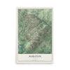 Mableton, Georgia map print, 12" x 18" Archival Matte Print mockup