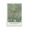 North Druid Hills, Georgia map print, 12" x 18" Archival Matte Print mockup