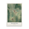 Orchard Hill, Georgia map print, 12" x 18" Archival Matte Print mockup