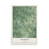 Palmetto, Georgia map print, 12" x 18" Archival Matte Print mockup