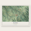Raoul, Georgia map print, the full design