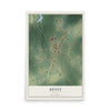 Rentz, Georgia map print, 12" x 18" Archival Matte Print mockup