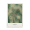 Sale City, Georgia map print, 12" x 18" Archival Matte Print mockup
