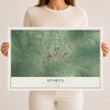 Sparta, Georgia map print, 12" x 18" Archival Matte Print mockup