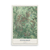 Stonecrest, Georgia map print, 12" x 18" Archival Matte Print mockup