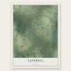 Tazewell, Georgia map print, the full design