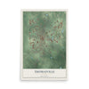 Thomasville, Georgia map print, 12" x 18" Archival Matte Print mockup