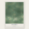 Waverly, Georgia map print, the full design