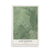 Map of East Kapolei, Hawaii, 12 x 18 inch unframed archival matte print