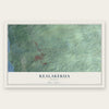 Kealakekua, Hawaii map print, the full design