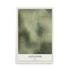 Map of Alexander, Iowa, 12 x 18 inch unframed archival matte print