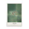 Map of Archer, Iowa, 12 x 18 inch unframed archival matte print