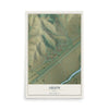 Map of Arion, Iowa, 12 x 18 inch unframed archival matte print