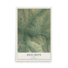 Map of Buck Grove, Iowa, 12 x 18 inch unframed archival matte print