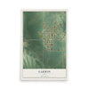 Map of Garwin, Iowa, 12 x 18 inch unframed archival matte print