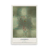 Map of Glidden, Iowa, 12 x 18 inch unframed archival matte print