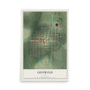 Map of Griswold, Iowa, 12 x 18 inch unframed archival matte print