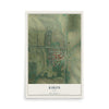 Map of Kiron, Iowa, 12 x 18 inch unframed archival matte print