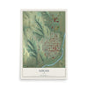 Map of Logan, Iowa, 12 x 18 inch unframed archival matte print