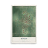 Map of Manson, Iowa, 12 x 18 inch unframed archival matte print