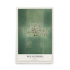 Map of McCallsburg, Iowa, 12 x 18 inch unframed archival matte print