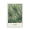 Map of Melrose, Iowa, 12 x 18 inch unframed archival matte print