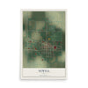 Map of Newell, Iowa, 12 x 18 inch unframed archival matte print