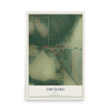 Map of Orchard, Iowa, 12 x 18 inch unframed archival matte print