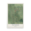 Map of Pilot Mound, Iowa, 12 x 18 inch unframed archival matte print