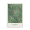 Map of Searsboro, Iowa, 12 x 18 inch unframed archival matte print
