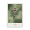 Map of Vincent, Iowa, 12 x 18 inch unframed archival matte print