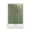 Map of Arco, Idaho, 12 x 18 inch unframed archival matte print