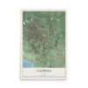 Map of Caldwell, Idaho, 12 x 18 inch unframed archival matte print