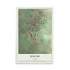 Map of Jerome, Idaho, 12 x 18 inch unframed archival matte print
