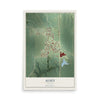 Map of Alsey, Illinois, 12 x 18 inch unframed archival matte print