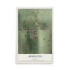Map of Armington, Illinois, 12 x 18 inch unframed archival matte print