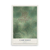 Map of Camp Point, Illinois, 12 x 18 inch unframed archival matte print