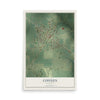 Map of Coffeen, Illinois, 12 x 18 inch unframed archival matte print