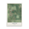 Map of Cortland, Illinois, 12 x 18 inch unframed archival matte print