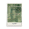 Map of Curran, Illinois, 12 x 18 inch unframed archival matte print