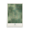 Map of Dix, Illinois, 12 x 18 inch unframed archival matte print