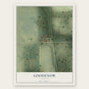 Goodenow, Illinois map print, the full design