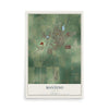 Map of Manteno, Illinois, 12 x 18 inch unframed archival matte print