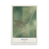 Map of McLean, Illinois, 12 x 18 inch unframed archival matte print