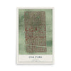Map of Oak Park, Illinois, 12 x 18 inch unframed archival matte print