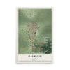 Map of Oakwood, Illinois, 12 x 18 inch unframed archival matte print